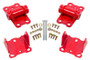 BMR 78-87 G-Body Motor Mount Kit Upper & Lower Poly - Red