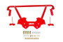 BMR 68-72 Chevrolet Monte Carlo (A-Body) Front Chassis Reinforcement Brace - Red