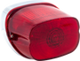 Sqaureback Led Tailight Red Lense Hardwire