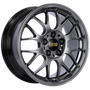 BBS RG-R 17x8 5x120 ET40 CB72.5 Diamond Black Wheel -82mm PFS/Clip Req