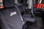 Covercraft 13-18 Jeep Wrangler JK 4dr 2nd Row 60/40 Endura Jeep Logo SeatSaver 2nd Row Seat Covers