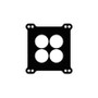 Cometic Holley 4 Barrel 4150 Style .039in Fiber Carburetor Gasket - 1.750in Holes