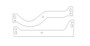 Cometic Chrysler LA V8 .060in Fiber Intake Rail Gasket Kit