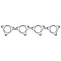 Cometic Ford FR9 V8 .030in MLS Exhaust Manifold Gasket Set