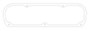 Cometic Chrysler W8 Head V8 .094in Fiber Valve Cover Gasket