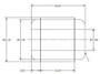 SuperPro 16-24 Mazda MX-5 Miata ND Rear Toe Control Arm Outer Bushing Kit