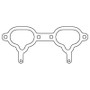 Cometic Subaru EJ25D .059in Fiber Intake Manifold Gasket Set