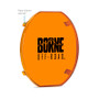 Borne Off-Road 7in Round Light Cover Amber