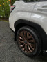 Rally Armor 25-26 Subaru Forester & Hybrid Black UR Mud Flap w/Grey Logo