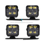 Borne Off-Road 21+ Bronco Light Pods 4pc Ditch 3x3 Spot Upfit