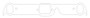 Cometic Pontiac 326-455 V8 .064in ArmorCore Exhaust Manifold Gasket Set