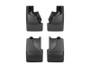 WeatherTech 22-24 Ford Bronco Raptor (No Sport) No Drill Front & Rear MudFlaps - Black