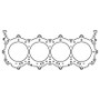 Cometic Chrysler R6 Race V8 .040in MLX Cylinder Head Gasket - 4.220in Bore - LHS