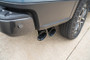 Corsa 2024-2025 Ford Ranger 3in Cat-Back Exhaust 4in Black PVD Pro-Series Slash Cut Twin Tip