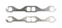 Cometic Chevy Gen1 Small Block V8 .094in HTG Exhaust Mani Gasket Set-1.480in x 1.450in Square Ports