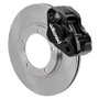 Wilwood 69-74 Porsche 911 D31 11.10in. Front Brake Kit w/ Flex Lines - Black