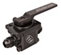 Peterson Fluid Systems Ball Valve Flange Mount -6AN /-6AN