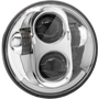 5.75" Led Headlight Chrome