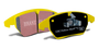EBC 19-23 Audi RS6 / 19-23 Audi RS7 Rear Yellowstuff Brake Pads
