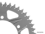 Vortex Racing Aluminum Rear Sprocket 415 41 Tooth- Silver