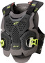 A-4 Max Chest Protector Blk/anth/fluo Ylw Xl/2x
