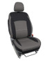 PRP 15-20 Subaru Outback Front Seat Covers (Pair) - Black and Gray