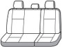 Covercraft 19-20 Ford F150 Carhartt PrecisionFit Custom Second Row Seat Covers - Gravel