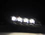 AlphaRex 99-09 Honda S2000 NOVA-Series Projector LED Headlights - Alpha-Black