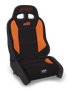 PRP EnduroCrawl Reclining Suspension Seat - Black/Orange Tweed - Driver
