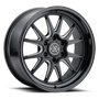 Method Raised MR802 20x10 / 8x6.5 BP / -18mm Offset / 121.3mm Bore - Double Black Milled Wheel