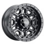 Weld Off-Road Crux 20x10in / 8x165.1 BP / ET -19 / 125.1mm Bore - Satin Black Wheel