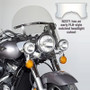 National Cycle 60-84 Harley-Davidson FL Glide/Electric Glide Sport Chopped Heavy Duty Windshield