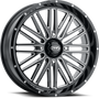 Momentum Wheel Blk/mac 20x6.5 4/156 4+2.5 (+10mm)