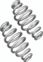 Bikers Choice 5 Inch Chrome Solo Seat Springs Universal Custom Pr