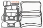 Twin Power 86-90 XL Models Rocker Box Gasket Kit Replaces H-D 17030-89