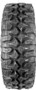QuadBoss QBT889 Loose Terrain Tire - 30x10R15 8Ply