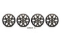 Ford Racing 2021+ F-150 18in Matte Black Wheel Kit