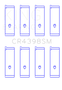 King Engine Bearings Honda L13A4/L15A Connecting Rod Bearing Set