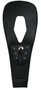 Mustang 04-09 Honda VTX1300C Cruiser, 03-09 Retro,03-07 S Tank Bib w/Studs - Black
