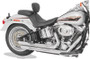Mustang 97-07 Harley Rd King,06-07 Str Glide,00-05 Eagle Touring 1PC Seat Deluxe - Black