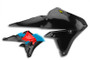 Cycra 14-19 Yamaha WR250F-450F/YZ250-450FX Powerflow Radiator Shrouds - Black