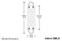 Diode Dynamics 44mm SML8 LED Bulb - Red (Pair)