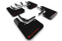 Rally Armor 24-26 Hyundai Kona/Kona EV Black UR Mud Flap w/Red Logo