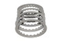 Wiseco Clutch Plate Kit - 6 Steel Clutch Basket