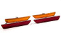 Diode Dynamics Mustang 2010 LED Sidemarkers - Amber/ - Red Set