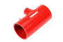 PERRIN 22-26 Subaru WRX / 20-25 LGT & OBXT Turbo Inlet Hose w/Turbo Adapter Flange (Short) - Red