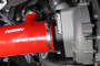 PERRIN 22-26 Subaru WRX / 20-25 LGT & OBXT Turbo Inlet Hose w/Turbo Adapter Flange (Short) - Red