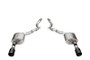 Corsa 24+ Ford Mustang GT Sport Axle-Back Dual Rear Exit with 4.5in Black PVD Straight Cut Tips