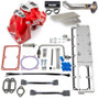 Banks Power 13-18 Dodge RAM 6.7L Monster-Ram Intake System W/Fuel Line-Chassis Cab Red
