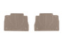 WeatherTech 21-24 Mercedes-Benz AMG GLE 53 / 21-23 GLE 63S Coupe All-Weather Rear Floor Mats - Tan